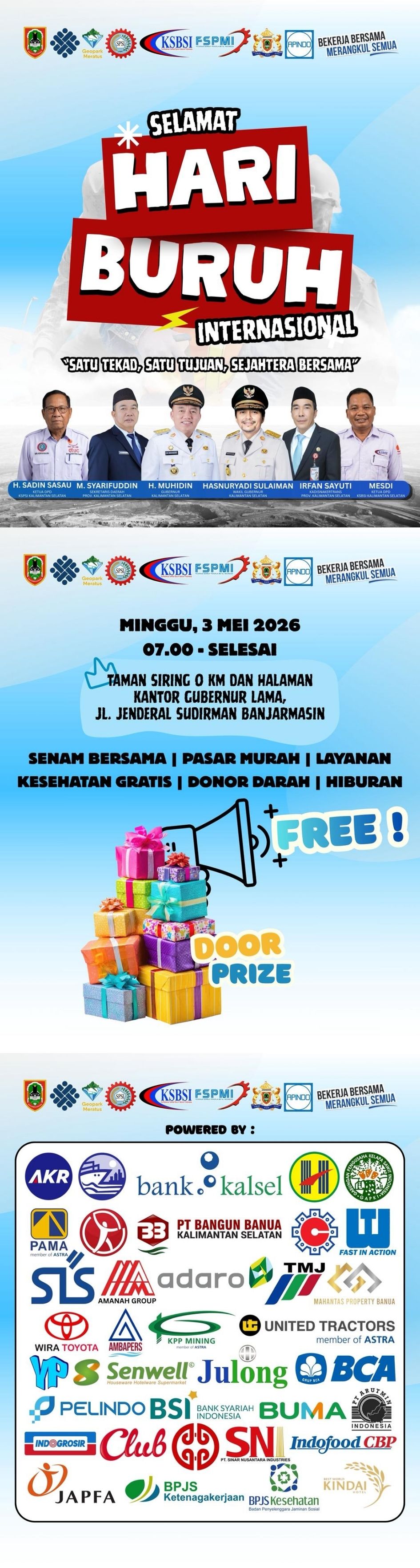 Selamat Hari Buruh Internasional